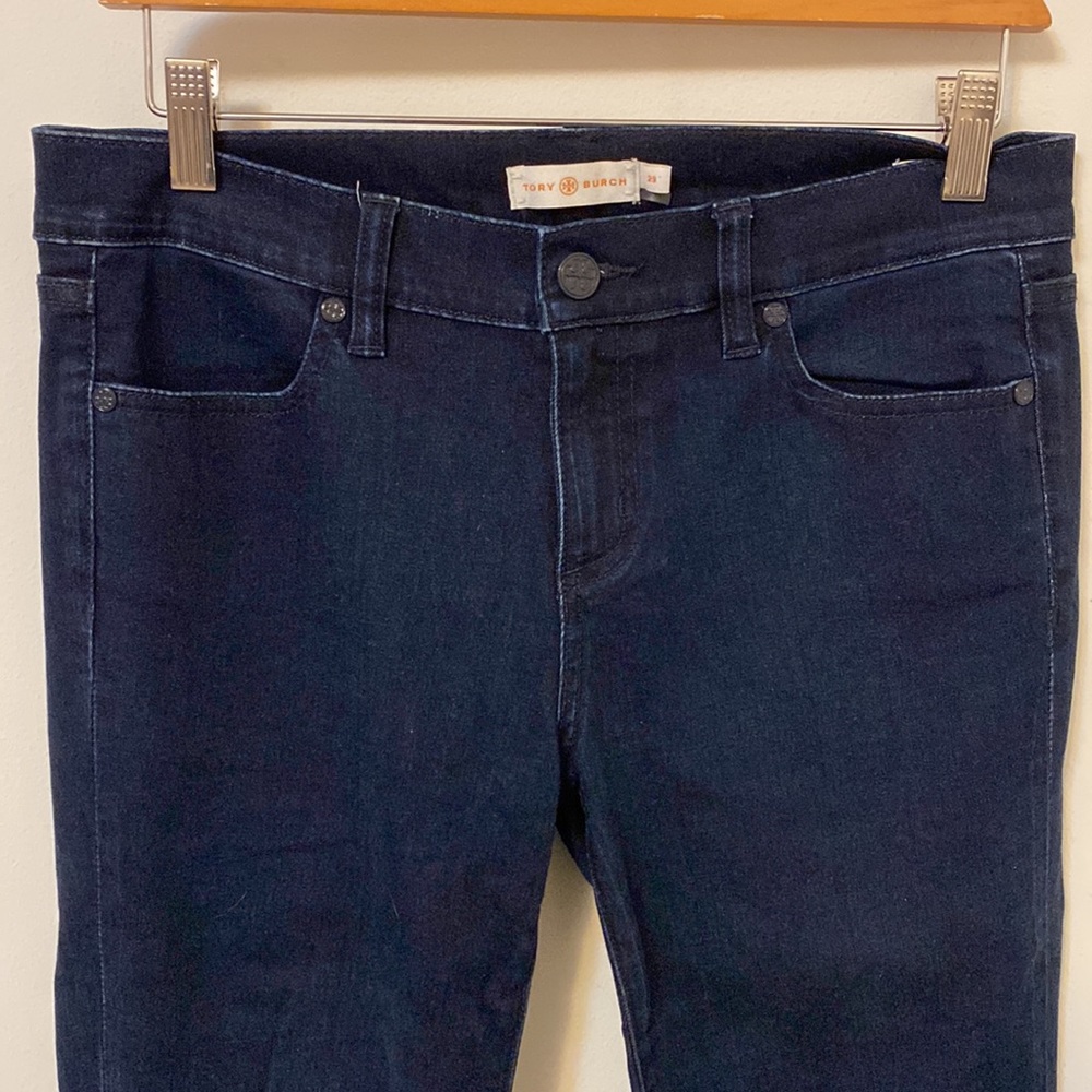 Tory Burch Leggings Dark Wash Jeans, 29 - Picture 2 of 12